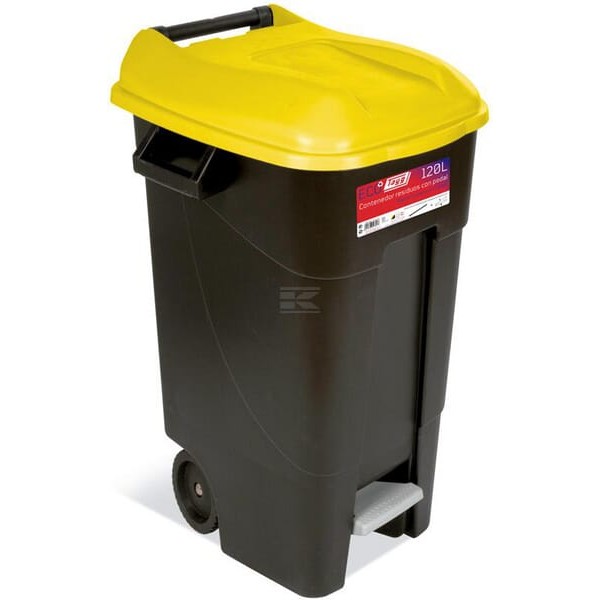 Pojemnik na odpady z pedałem 120 l 423017TAY | Exvi