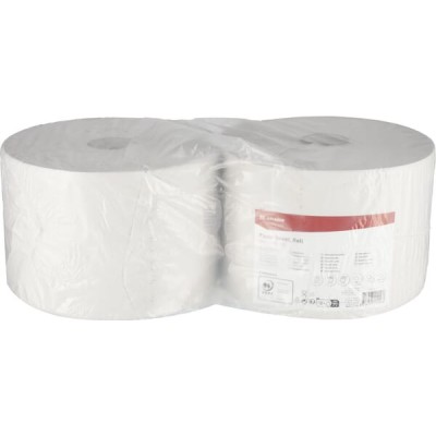 Ręcznik papierowy, biały w rolce, 23 cm x CP11201KR | Exvi