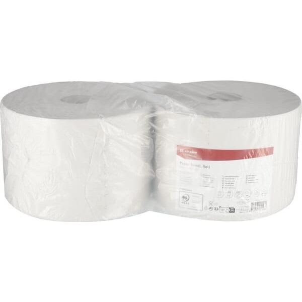 Ręcznik papierowy, biały w rolce, 23 cm x CP11201KR | Exvi