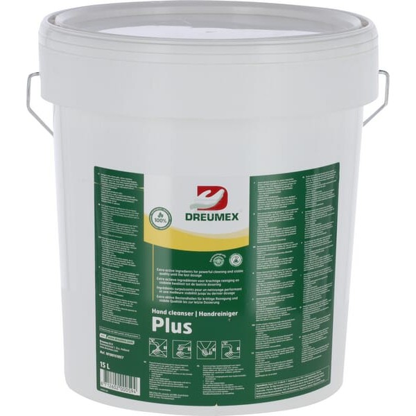 Środek do mycia rąk Plus 15 l żółty 10190151057 | Exvi