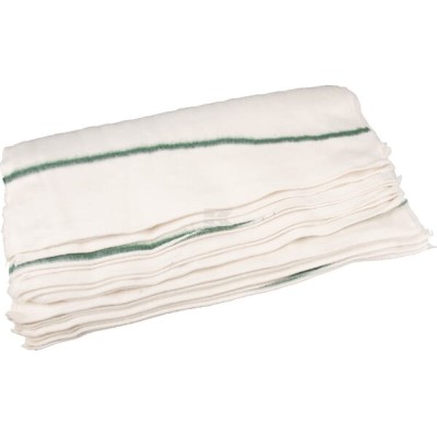 Mop, zielone paski, 70x80 cm, 10 szt. 102070 | Exvi