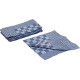Ścierka do naczyń 60x65, niebieska, 6pcs 2020076 | Exvi