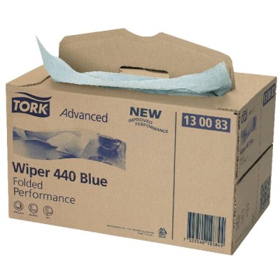 Papier do czyszczenia Tork 440 niebieski PM130083 | Exvi