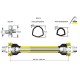 Wał przegubowo-teleskopowy 810-1200mm 400Nm P40-81 | Exvi