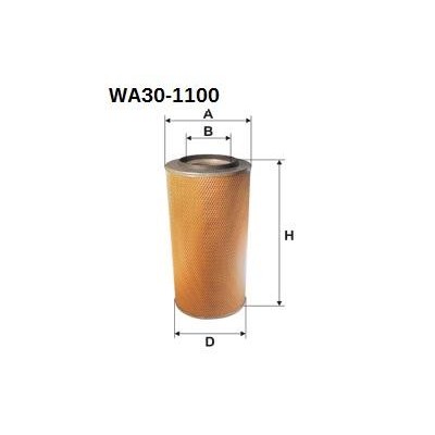 Wkład filtra powietrza WA30-1100 Sędziszów | Exvi