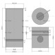 Zestaw naprawczy fi-102 3-pierścieniowy 52110099 | Exvi