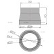 Tuleja dystansowa 508905042 Kosiarka 532095250062 | Exvi