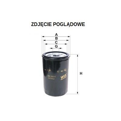 Filtr Oleju 92149E Wix | Exvi