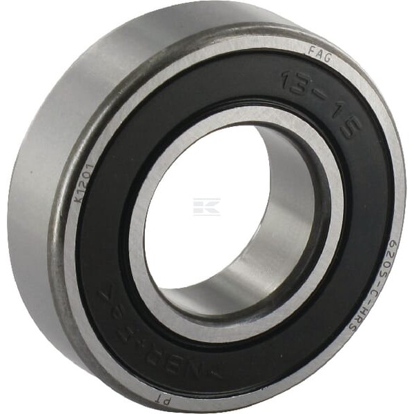 Łożysko kulkowe zwykłe 25x52x15 mm INA/FAG 6205RS | Exvi