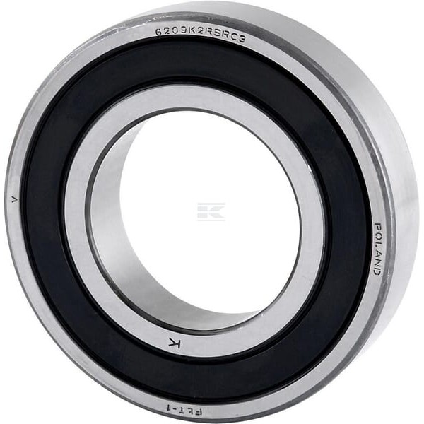 Łożysko kulkowe zwykłe 45x85x19 mm FŁT 77806209K2RSC3 | Exvi