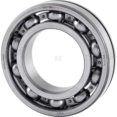 Łożysko kulkowe zwykłe 55x100x21 mm FŁT 77806211 | Exvi