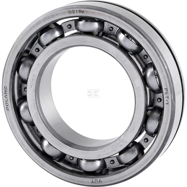 Łożysko kulkowe zwykłe 55x100x21 mm FŁT 77806211 | Exvi