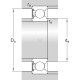 Łożysko kulkowe zwykłe 17x40x12 mm SKF 75006203 | Exvi