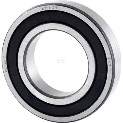 Łożysko kulkowe zwykłe 55x100x21 mm FŁT 778062112RS | Exvi