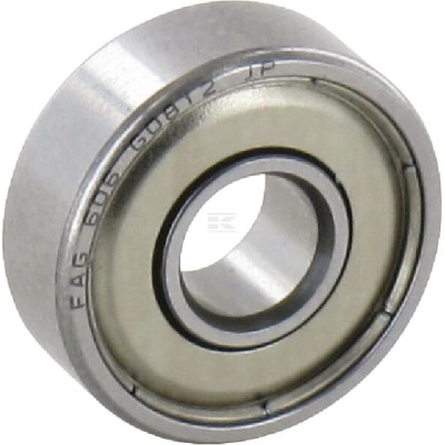 Łożysko kulkowe zwykłe 6x17x6 mm INA/FAG 606ZZ | Exvi