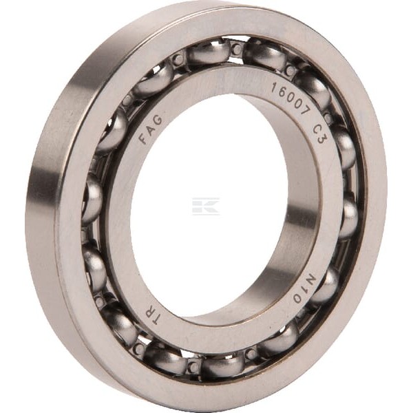Łożysko kulkowe zwykłe 35x62x9 mm INA/FAG 16007AC3 | Exvi