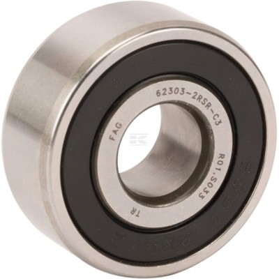 Łożysko kulkowe zwykłe 17x47x19 mm 62303A2RSRC3 | Exvi