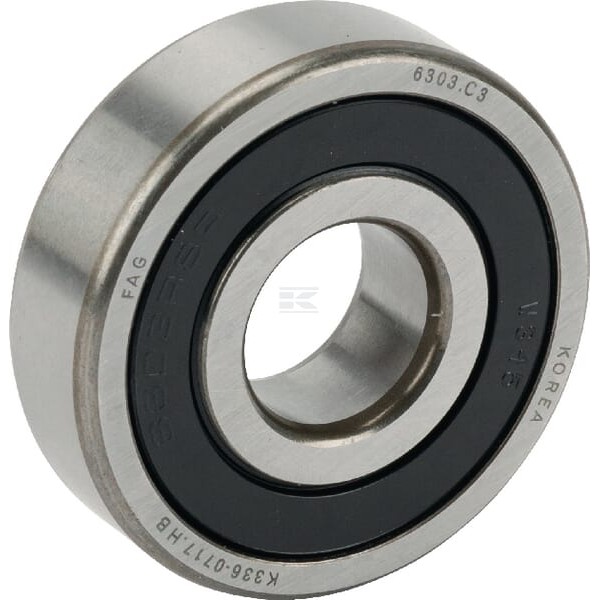 Łożysko kulkowe zwykłe 17x47x14 mm INA/FAG 6303RSRC3 | Exvi