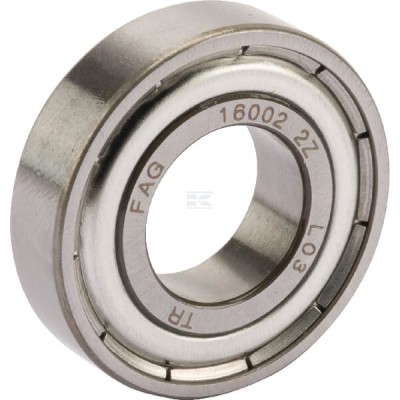 Łożysko kulkowe zwykłe 15x32x8 mm INA/FAG 16002AZZ | Exvi