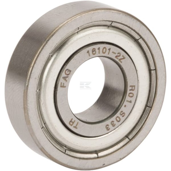 Łożysko kulkowe zwykłe 12x30x8 mm INA/FAG 16101A2Z | Exvi