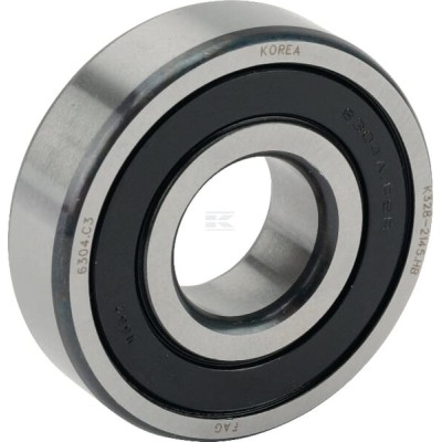 Łożysko kulkowe zwykłe 20x52x15 mm INA/FAG 6304RSRC3 | Exvi