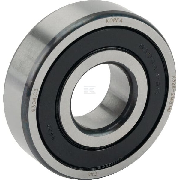 Łożysko kulkowe zwykłe 20x52x15 mm INA/FAG 6304RSRC3 | Exvi