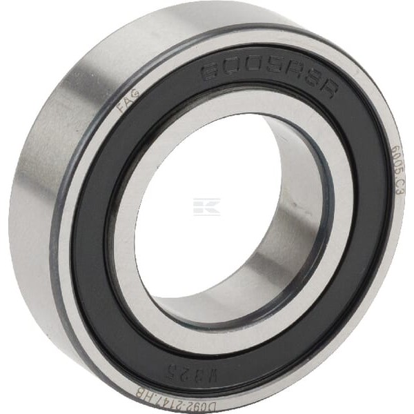 Łożysko kulkowe zwykłe 25x47x12 mm INA/FAG 6005RSRC3 | Exvi