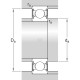 Łożysko kulkowe zwykłe 9x26x8 mm SKF 75006292RSH | Exvi