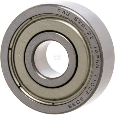 Łożysko kulkowe zwykłe 8x24x8 mm INA/FAG 628ZZ | Exvi