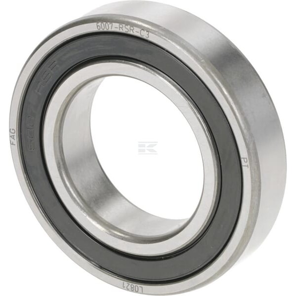 Łożysko kulkowe zwykłe 35x62x14 mm INA/FAG 6007RSRC3 | Exvi