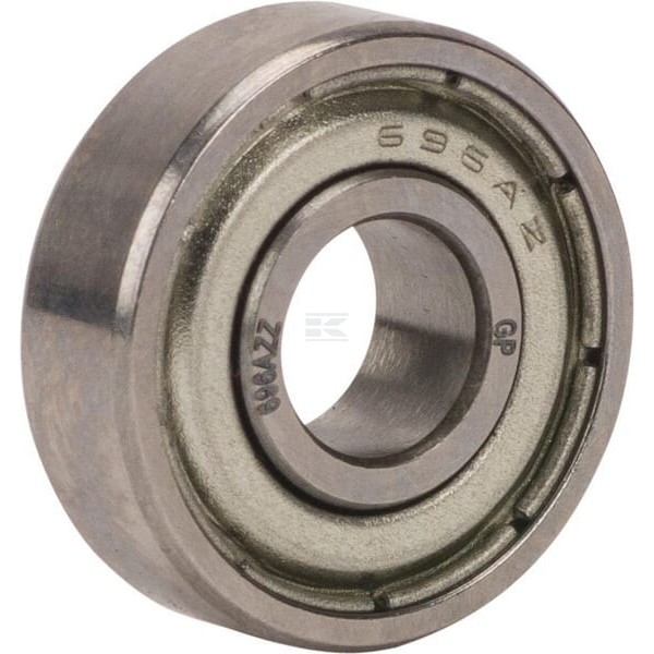 Łożysko kulkowe zwykłe 6x16x5 mm gopart 696AZZGPP050 | Exvi