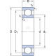 Łożysko kulkowe zwykłe 60x95x11 mm SKF 750016012 | Exvi