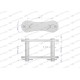 Zamek łańcucha S51 Waryński ( sprzedawane po 5 ) ZS51 | Exvi