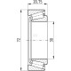 Łożysko stożkowe 30x72x20.8x14 mm FŁT 778031306 | Exvi