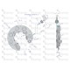 Prostownik kompletny alternatora EX-246441EX | Exvi