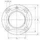 Obudowa łożyska 7500FYC508 | Exvi