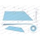 Lemiesz prawy 18" zastosowanie SB 45 RE 3352030 | Exvi