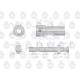 Element tłoczący pompy wtryskowej C-360 FPE8-3AU | Exvi