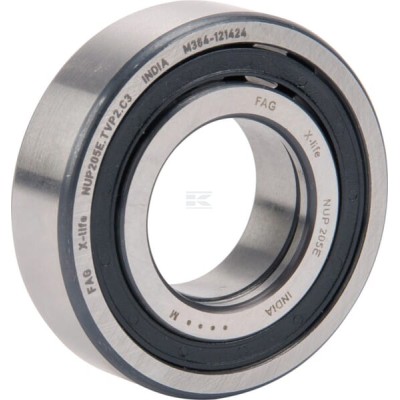 Łożysko walcowe 25x52x15 mm INA/FAG NUP205EXLTVP2C3 | Exvi