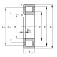 Łożysko walcowe 45x85x23 mm INA/FAG NUP2209ETVP2 | Exvi