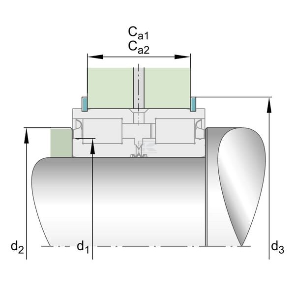 Łożysko walcowe 80x125x60 mm INA/FAG SL045016PP | Exvi