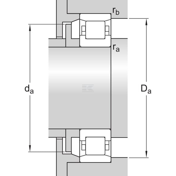 Łożysko walcowe 35x72x17 mm SKF 7500N207E | Exvi