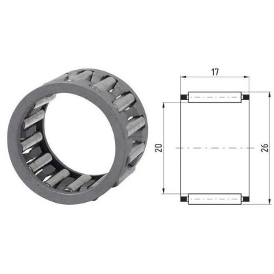 Złożenie igiełkowe Steel Power, 20 x 7777K20X26X17 | Exvi