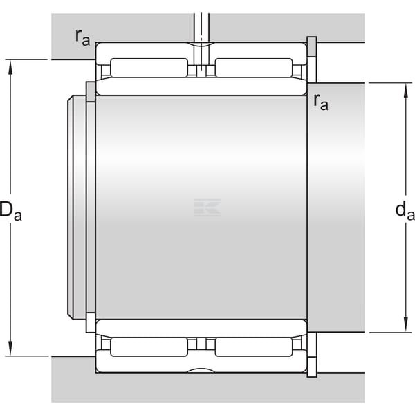 Łożysko igiełkowe NA6911SKF | Exvi