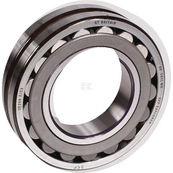 Łożysko baryłkowe samonastawne 45x85x23 22209EC3SKF | Exvi