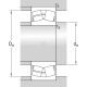 Łożysko baryłkowe samonastawne 30x72x19 mm 750021306 | Exvi