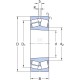 Łożysko baryłkowe samonastawne 45x85x23 750022209K | Exvi