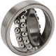 Łożysko kulkowe samonastawne 35x72x17 mm 1207GP | Exvi