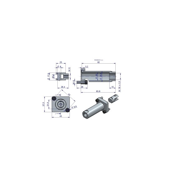 Zestaw (kit) do rozdzielacza ROZ-KIT80L | Exvi