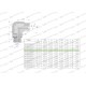 Kolanko hydrauliczne nastawne calowe BB 5605090606 | Exvi